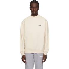 Clothing Jacquemus The Gros Grain Sweatshirt beige