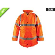 Scan Work Wear Scan SCAHVMJMO Hi-Vis Motoway Jacket Oange 41in