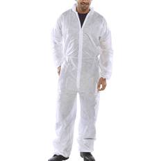 Overalls on sale Beeswift Disposable Polypropylene Boiler Suit Coverall White