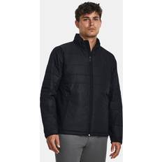 Black - Golf Jackets Under Armour Storm Session Golf Jacket - Black/Pitch Grey