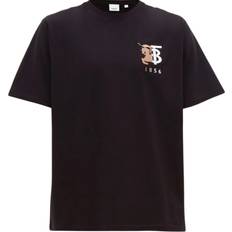 Clothing Burberry 1856 Logo Black T-Shirt