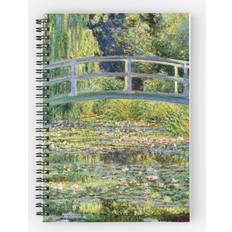 Famgem Spiral Notebook The Water-Lily Pond Monet A5