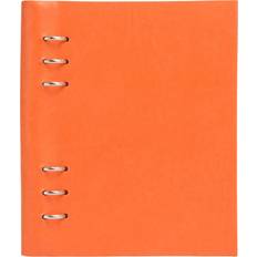 Orange Notepads Filofax Clipbook Refillable A5