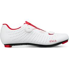 Fizik Tempo R5 Overcurve Road Shoes, White/Red