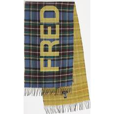 Fred Perry Accessories on sale Fred Perry oversized branded check scarf in multiOne Size