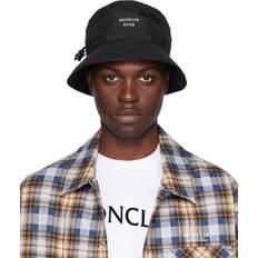 Moncler Men Hats Moncler Genius HYKE Black Bucket Hat 999 BLACK