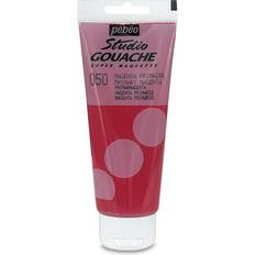 Pebeo Studio Gouache 100 ml Professionelle Gouache-Farbe, Gouache-Farben, deckende und pigmentierte Gouache-Malfarben Magenta Primär 100 ml