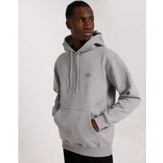 Mads Nørgaard Herre Gensere Mads Nørgaard Standard Hoodie Logo Sweat Hoodies Grey Melange