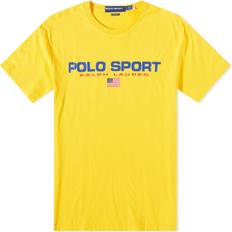 Herre - Polo T-skjorter Polo Ralph Lauren Men's Sport T-Shirt Coast Guard Yellow Coast Guard Yellow