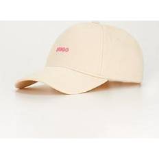 HUGO Cotton-twill cap with embroidered Light Beige