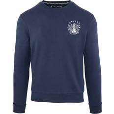 Aquascutum Jumpers Aquascutum Aldis Chest Logo Navy Sweatshirt