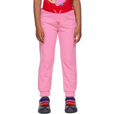 Kids Pink Zip Panel Track Pants Rose Candy 12Y