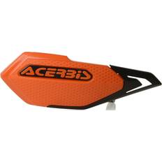 Zwart Motorfiets handbeschermers Acerbis X-Elite, handguards kleur: oranje/zwart