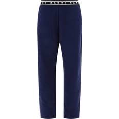 Marni Logo Sweatpants 'Blue Kyanite' - Men's