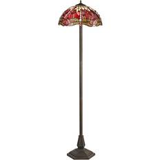 Purple Floor Lamps Discovery Evelynn 2 Floor Lamp