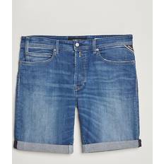 Replay Herr Shorts Replay RBJ901 Super Stretch Bio Denim Shorts Blue W28