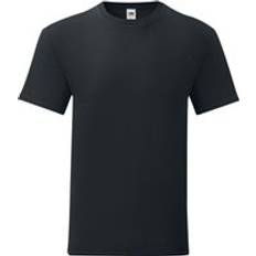 Fruit of the Loom Overdele Fruit of the Loom Iconic T-Shirt - Schwarz