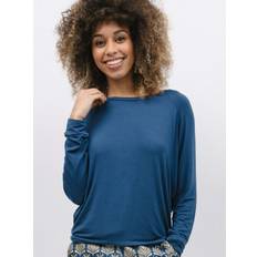 Cyberjammies Fawn Blue Knit Jersey Slouch Top, Blue