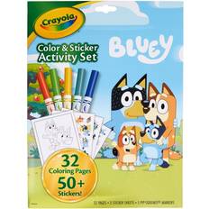 Crafts Crayola Bluey Color & Sticker Activity Set