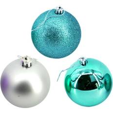 Turquoise Christmas Decorations Rammento Baubles Bulk Pack Glitter Christmas Tree Ornament