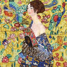 Diamond Paintings Diamond Dotz Lady with Fan Painting Kit Klimt