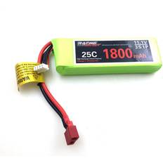 Feilun 11.1V 1800mAh 25C 3S T Plug Lipo Battery for FT012 2.4G Brushless RC Boat Parts