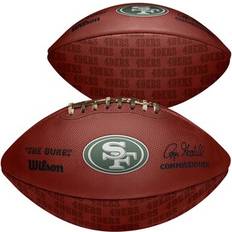 Wilson San Francisco 49ers Unsigned Showcase Duke Pro Football