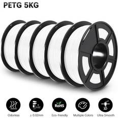 3D Printing Sunlu PETG 3D Printer Filament, SUNLU Super Neat Filament Spool, Strong PETG Filament 1.75mm Dimensional Accuracy 0.02mm, 1KG Spool2.2lbs 320