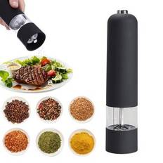 Automatisk Elektrisk Saltpepparkvarn Svart