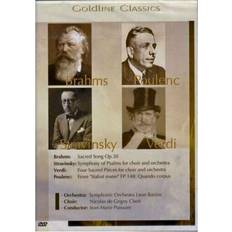Movies DVD Brahms-Poulenc-Stravinsky-Verdi -77 DVD Region 2