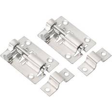 Building Materials Door Barrel Bolt Latch 2 Inch, 2 Pack Bolt Latch Lock Gate