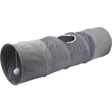 Pet Zone Katter Husdjur Pet Zone Kattunnel Grå Ø25 x 90 cm