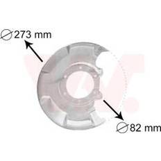 Van Wezel Splash brake disc 5810371