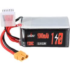 Uruav URUAV 22.2V 1000mAh 120C 6S Lipo Battery XT60 Plug for RC Racing Drone