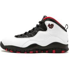 Red Basketball Shoes Jordan Air 10 Retro Double Nickel - White/Black-True Red