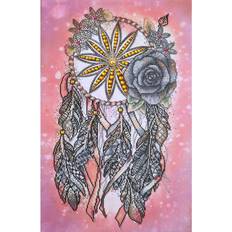 Multifarvet Diamond Paintings Diamond Dotz Broderi Dreamcatcher 55x80cm DD12057