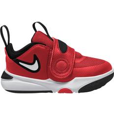 Textile Basketball Shoes Nike Team Hustle D11 TDV - University Red/White/Black