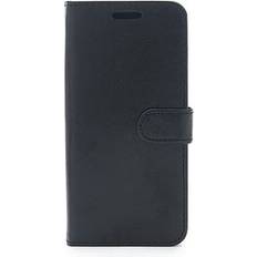 Nu Black, iPhone 12 Pro Max iPhone 12 Leather Side Opening Wallet Case With Card Slots