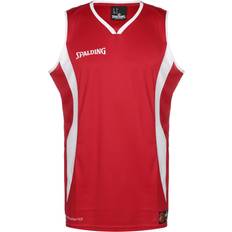 Rot - Unisex Tanktops Spalding Jam Tanktop Herren rot weiß