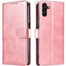 MTP Products Samsung Galaxy A04s Plånboksfodral med Stativfunktion Roséguld