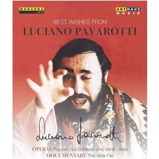 Movies Best Wishes from Luciano Pavarotti DVD 2015 Lorin Maazel Cert E 3 Discs