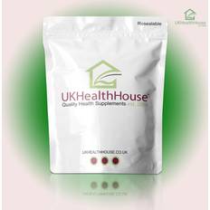 UKHealthhouse Super Green Powder 100g 4 Super Foods Spirulina Chlorella Barley Wheat
