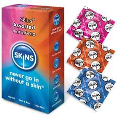 Grey Protection & Assistance Skins Assorted Condoms 36 Condoms Textured