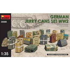 Scale Models & Model Kits Miniart MIN35588 1:35 German Jerry Cans Set, WWII