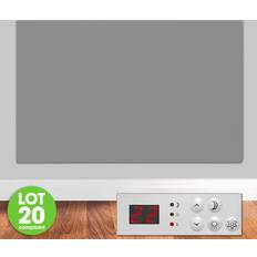 Purus 1200W Grey Mounted Panel Heater Setback Timer