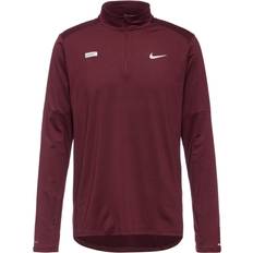 Nike Herren Basisschicht-Oberteile Nike ELMNT FLASH Funktionsshirt Herren rot