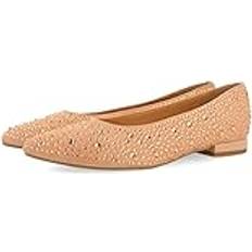 Gold Ballerinas Gioseppo Damen kannus Ballerinas, Rosegold