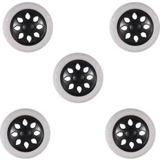 DIY Accessories Tlily 5X Black White Plastic Core Foam Cartwheel Casters