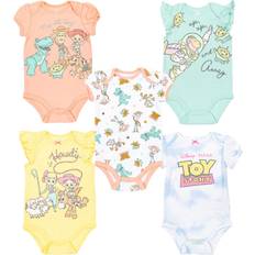 Bodysuits Disney Disney Classics Dalmatians Bambi Dumbo Newborn Baby Girls Pack Short Sleeve Bodysuits Disney Classics Newborn