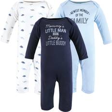 Multicoloured Jumpsuits Hudson Baby Infant Boys Cotton Coveralls Newest Family Member 12-18 Months